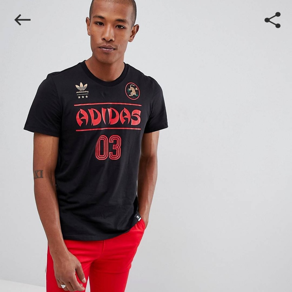 Adidas Skatebording Soccer T-Shirt